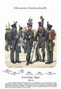 Military Uniforms 3113 Vintage War A4 Photo Print
