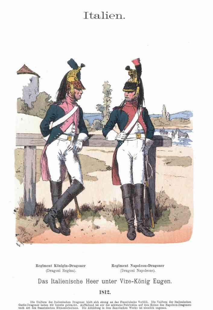 Military Uniforms 3153 Vintage War A4 Photo Print