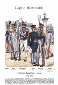 Military Uniforms 3169 Vintage War A4 Photo Print