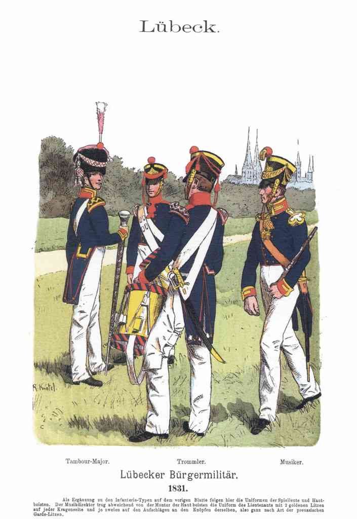 Military Uniforms 3176 Vintage War A4 Photo Print