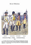 Military Uniforms 4006 Vintage War A4 Photo Print
