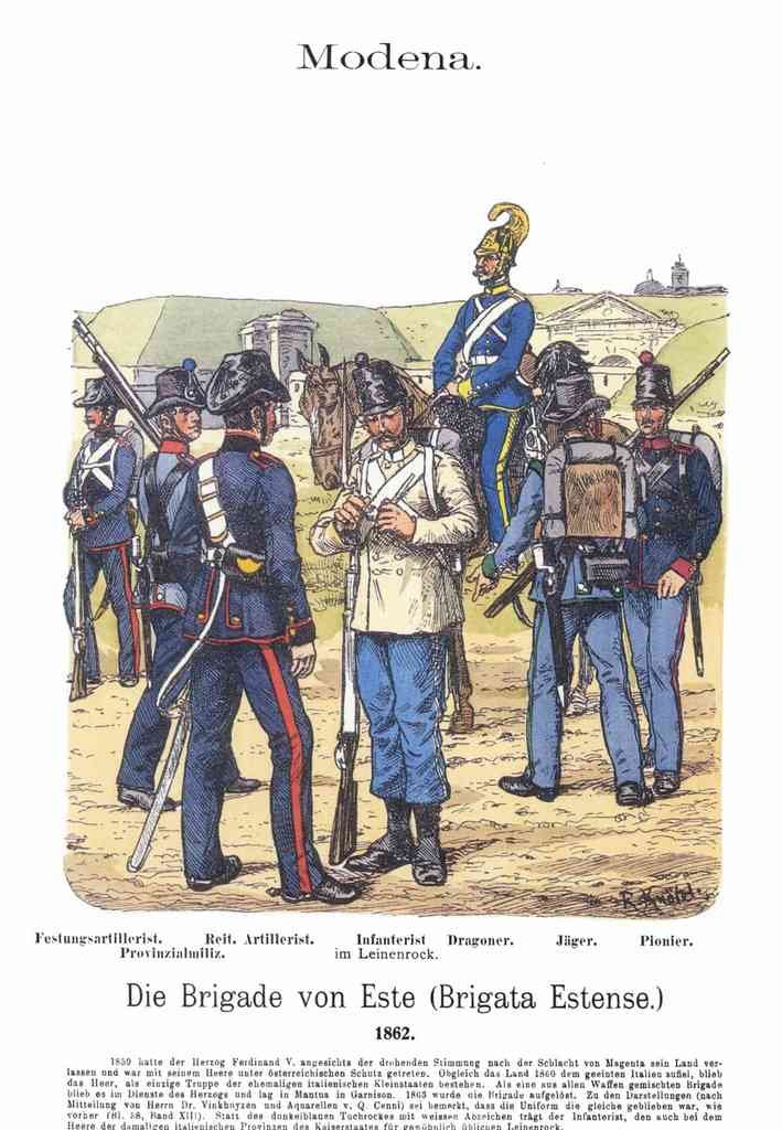 Military Uniforms 4029 Vintage War A4 Photo Print