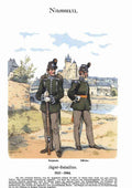 Military Uniforms 4058 Vintage War A4 Photo Print