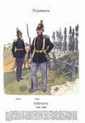 Military Uniforms 4059 Vintage War A4 Photo Print