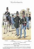 Military Uniforms 4068 Vintage War A4 Photo Print