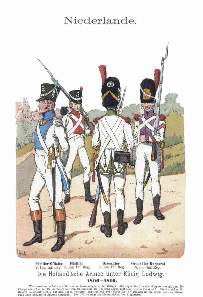 Military Uniforms 4071 Vintage War A4 Photo Print