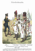 Military Uniforms 4072 Vintage War A4 Photo Print