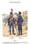 Military Uniforms 4085 Vintage War A4 Photo Print
