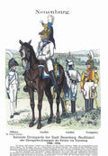 Military Uniforms 4090 Vintage War A4 Photo Print