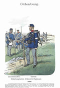 Military Uniforms 4099 Vintage War A4 Photo Print
