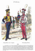 Military Uniforms 4121 Vintage War A4 Photo Print