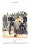 Military Uniforms 4134 Vintage War A4 Photo Print