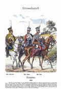 Military Uniforms 4170 Vintage War A4 Photo Print