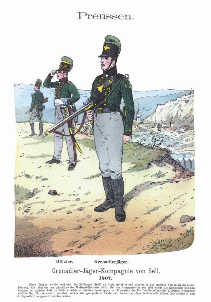 Military Uniforms 5005 Vintage War A4 Photo Print