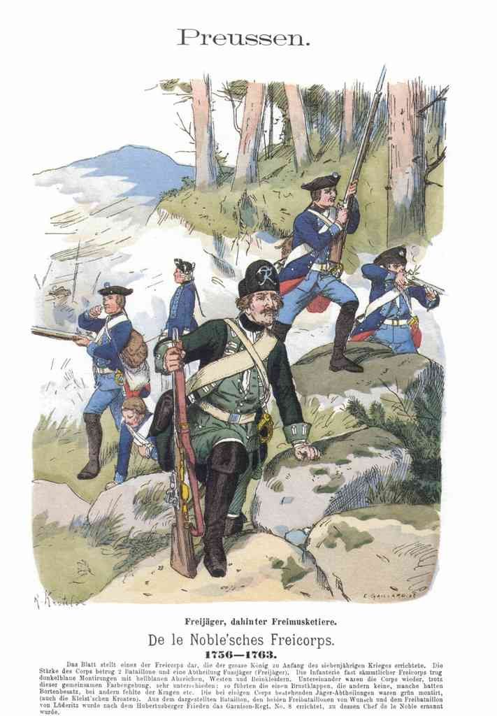 Military Uniforms 5032 Vintage War A4 Photo Print
