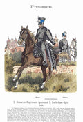 Military Uniforms 5080 Vintage War A4 Photo Print