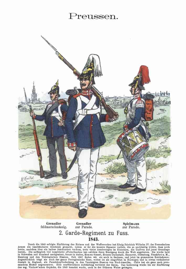 Military Uniforms 5102 Vintage War A4 Photo Print
