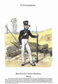 Military Uniforms 5108 Vintage War A4 Photo Print