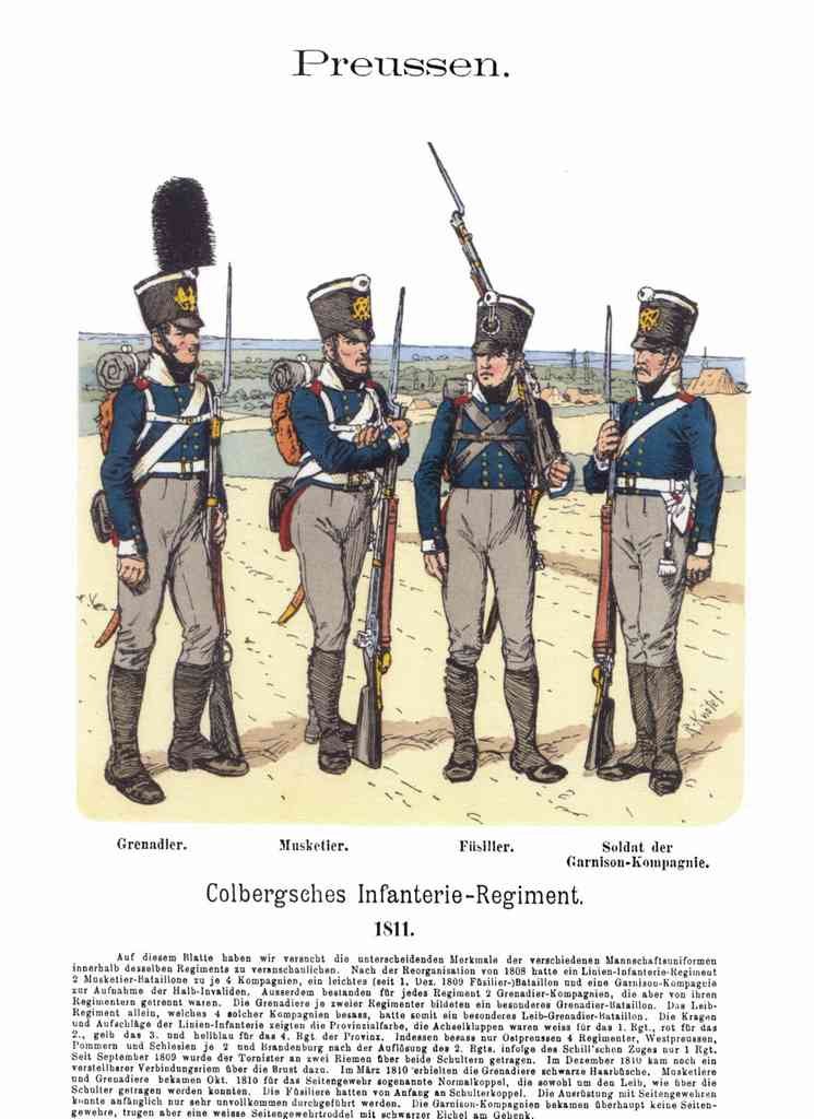 Military Uniforms 5122 Vintage War A4 Photo Print