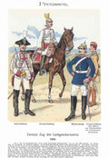 Military Uniforms 5124 Vintage War A4 Photo Print