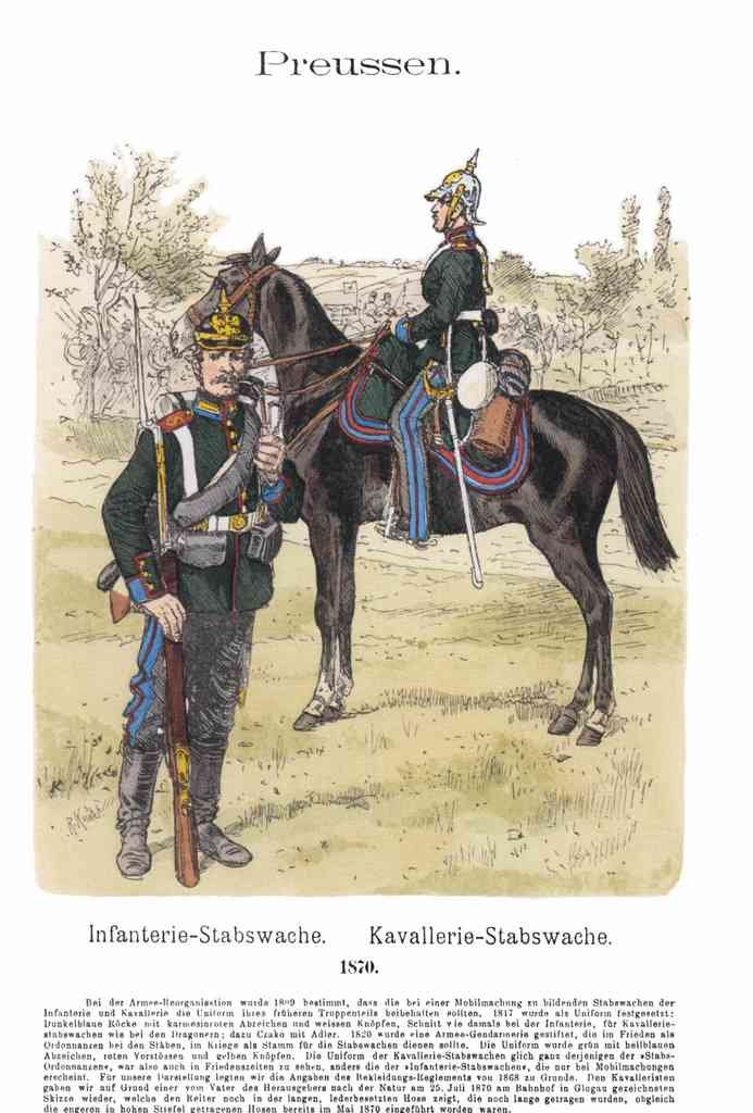 Military Uniforms 5131 Vintage War A4 Photo Print