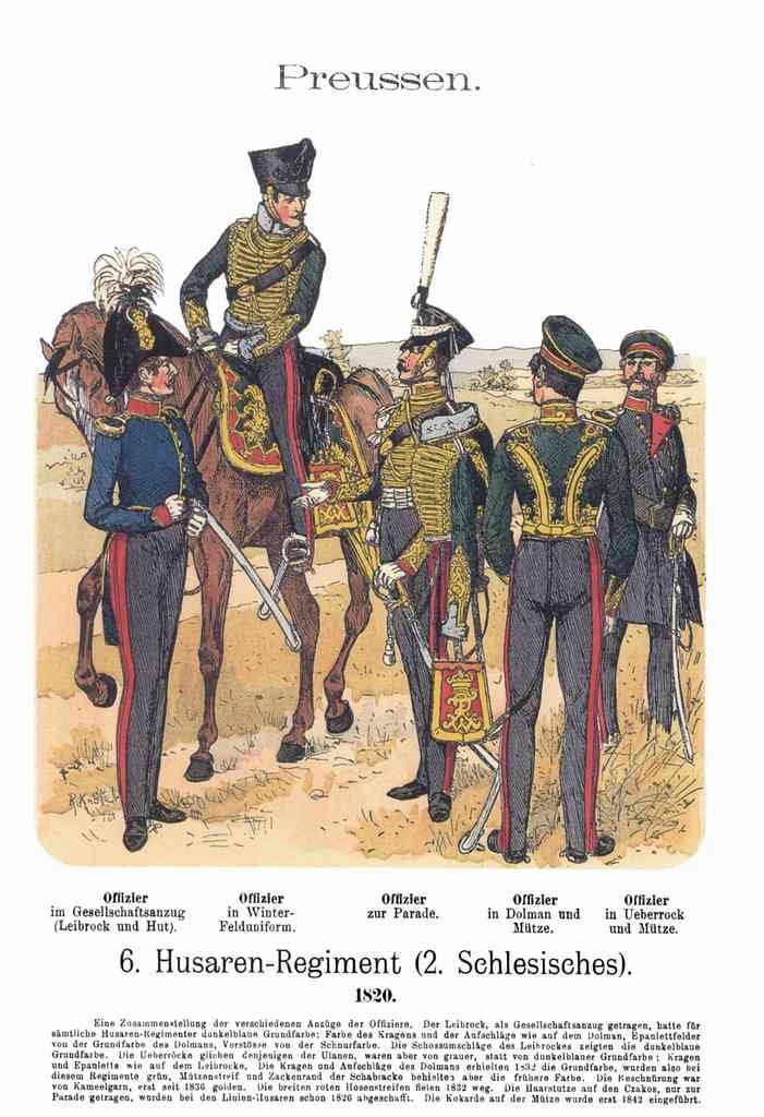 Military Uniforms 5148 Vintage War A4 Photo Print
