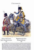Military Uniforms 5154 Vintage War A4 Photo Print