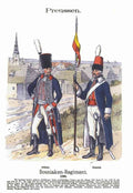 Military Uniforms 5157 Vintage War A4 Photo Print