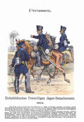 Military Uniforms 5158 Vintage War A4 Photo Print