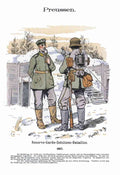Military Uniforms 5182 Vintage War A4 Photo Print