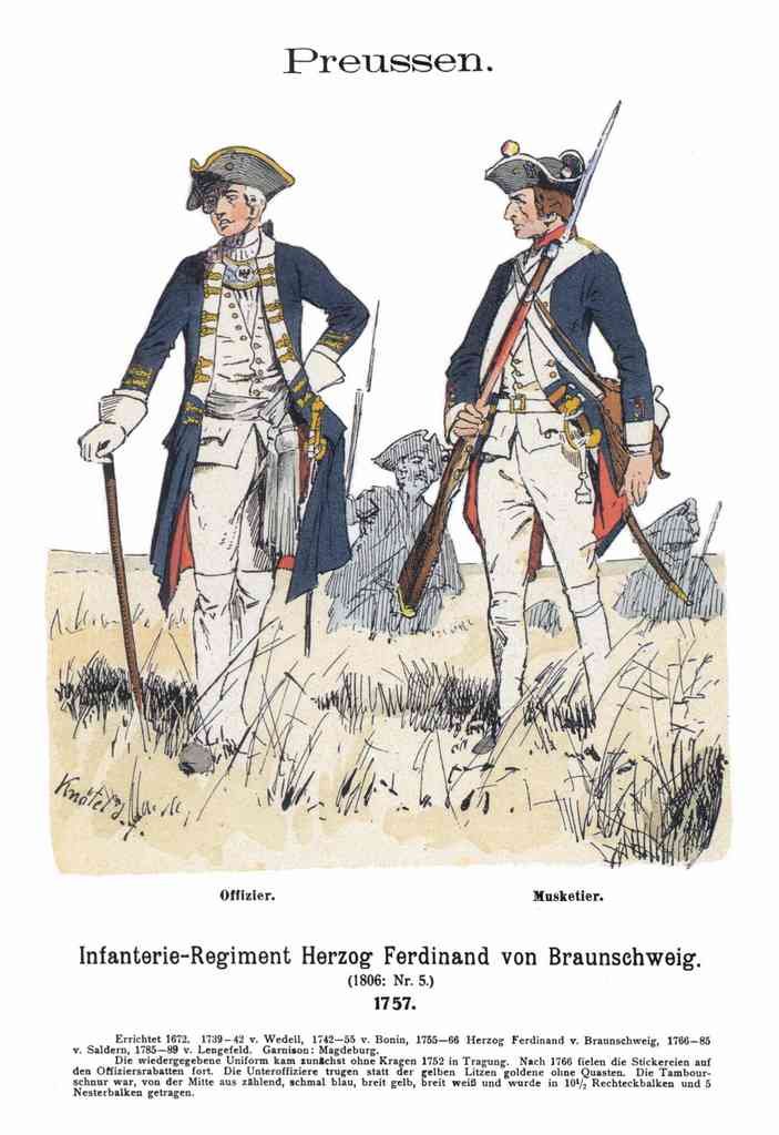 Military Uniforms 5187 Vintage War A4 Photo Print