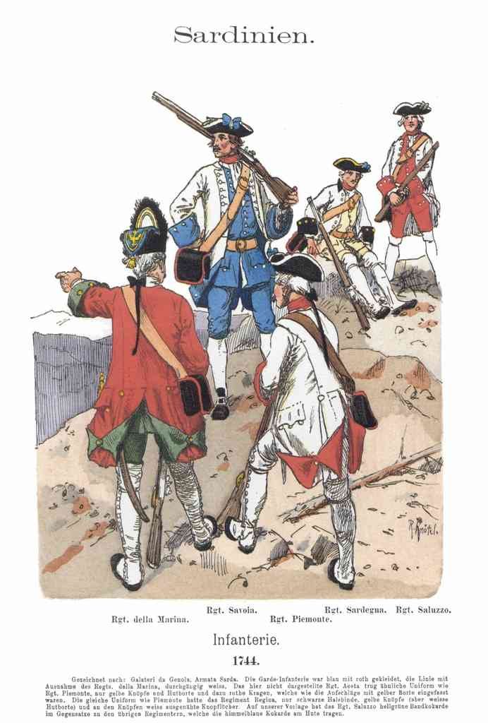 Military Uniforms 6005 Vintage War A4 Photo Print