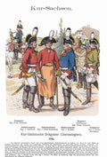 Military Uniforms 6045 Vintage War A4 Photo Print