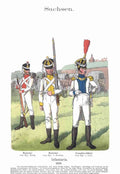 Military Uniforms 6063 Vintage War A4 Photo Print