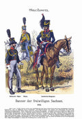 Military Uniforms 6070 Vintage War A4 Photo Print