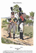 Military Uniforms 6073 Vintage War A4 Photo Print