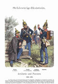 Military Uniforms 6085 Vintage War A4 Photo Print