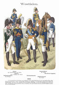 Military Uniforms 6181 Vintage War A4 Photo Print