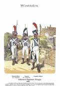 Military Uniforms 6191 Vintage War A4 Photo Print