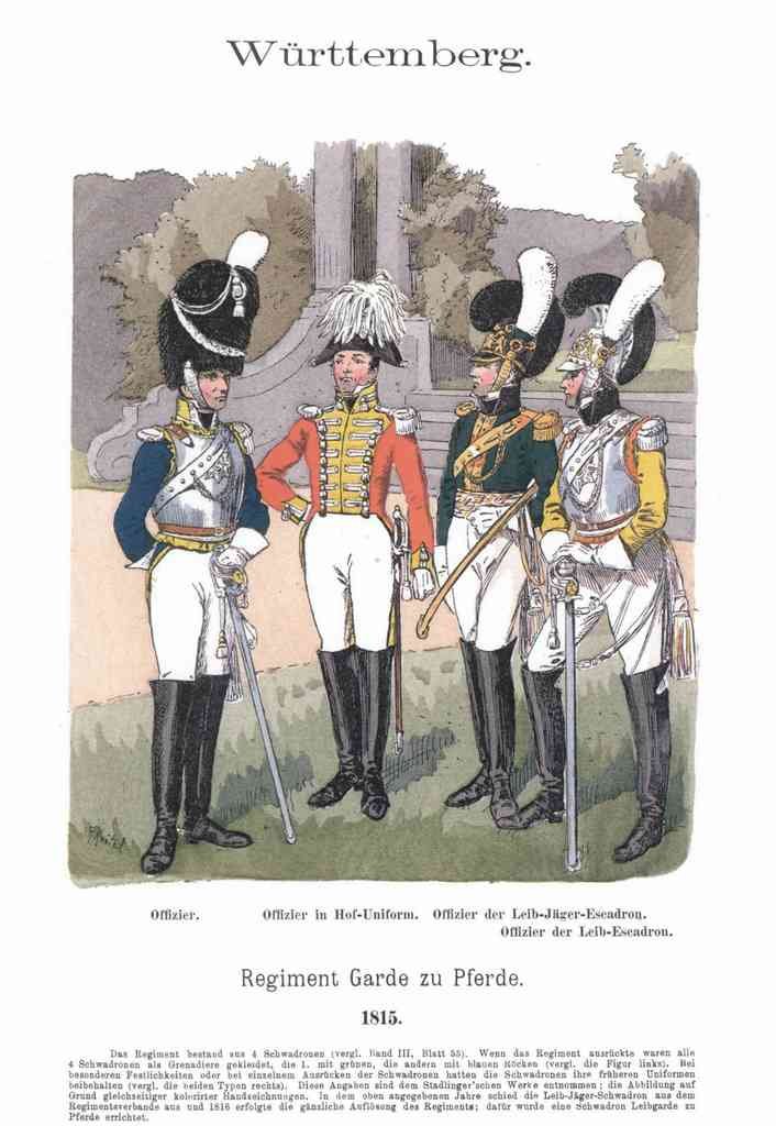 Military Uniforms 6207 Vintage War A4 Photo Print
