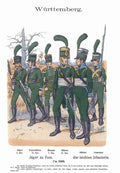 Military Uniforms 6215 Vintage War A4 Photo Print