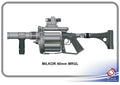 Milkor Mgl140 Grenade Launcher 2 A4 Photo Print
