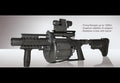 Milkor Supersix Multi Grenade Launcher A4 Photo Print