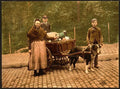 Milksellers I Brussels Vintage A4 Photo Print