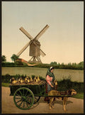 Milksellers V Brussels Vintage A4 Photo Print
