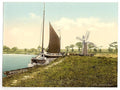 Mill Horning Village Vintage A4 Photo Print