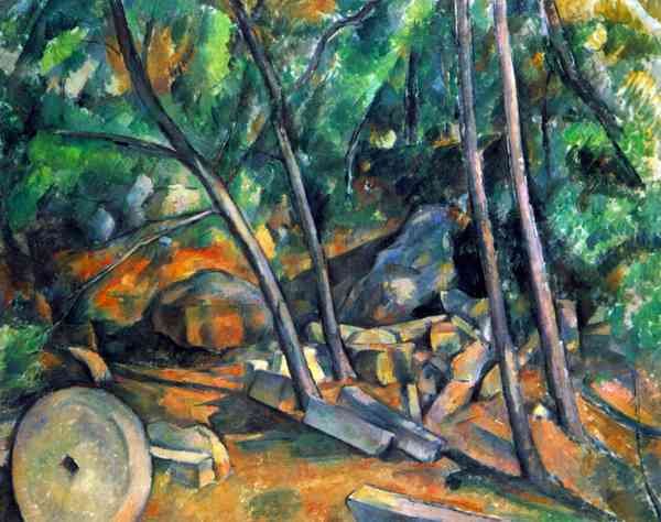 Mill Stone by Cezanne A4 Photo Print