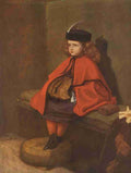 Millais John E 1829 1896 1913 My First Sermon A4 Photo Print