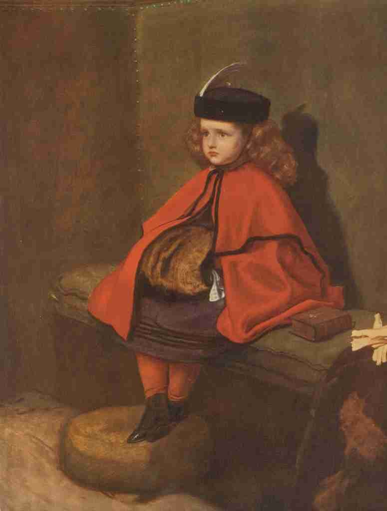 Millais John E 1829 1896 1913 My First Sermon A4 Photo Print