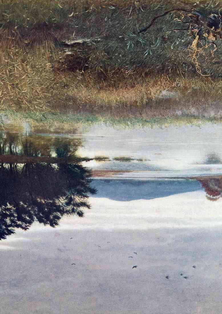 Millais John E 1829 1896 Chill October Great Pictures in Private Galleries 1905 crop A4 Photo Print